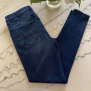 American Eagle | Dark Wash The Dream Jean High Waisted Jeggings | 8 Long